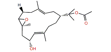7,8-Epoxy-10-hydroxynephthenol acetate